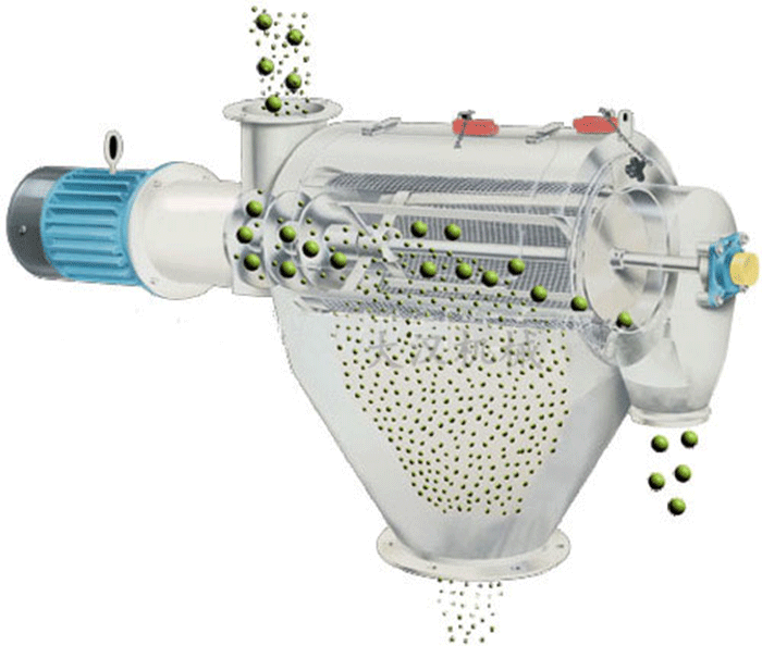 氣旋篩物料運(yùn)動軌跡圖